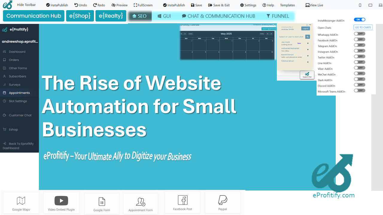The Rise of Website Automation for Small Businesses